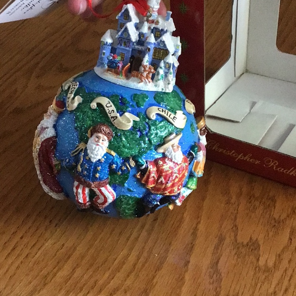 Christopher Radko Santas Around the World #2 Ornament